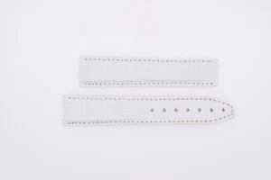 MAURICE LACROIX White Watch Strap 20mm 20/18 NEW (B603) - Picture 1 of 2