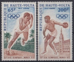 F-EX45654 UPPER VOLTA MNH 1972 MUNICH OLYMPIC GAMES ATHLETISM. - Picture 1 of 1
