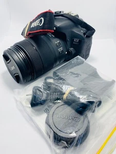 CANON EOS 800D REBEL T7i 24.2 DSLR CAMERA WITH CANON EFS 18-135MM NANO USM LENS - Picture 1 of 13
