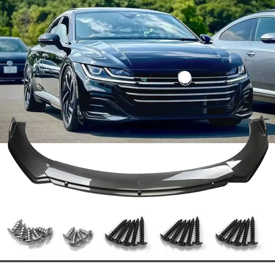 For VW Arteon CC 2019-2023 Front Bumper Lower Lip Splitter Spoiler - Image 1 of 4