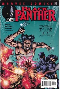 Black Panther #42 Marvel 2002 Wolverine Enemy of the State II - Imagen 1 de 2