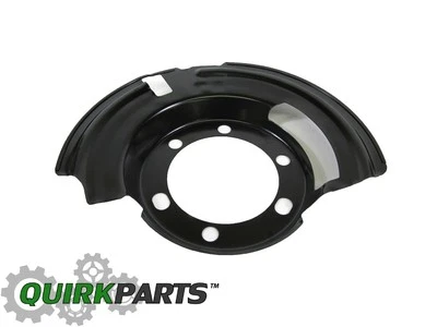 84-06 Cherokee XJ Wrangler Grand Cherokee FRONT LEFT BRAKE DUST SHIELD OEM MOPAR - Image 1 of 4