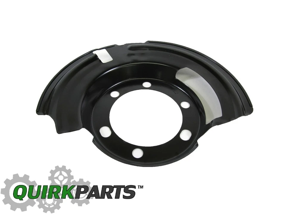 84-06 Cherokee XJ Wrangler Grand Cherokee FRONT LEFT BRAKE DUST SHIELD OEM MOPAR - Image 1 of 4