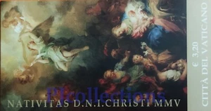 3649-VATICANO 2005 NATALE - CHRISTMAS FULL BOOKLET 4 STAMPS MNH - Picture 1 of 2