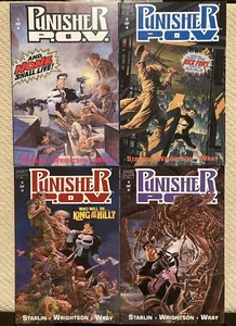 Juego completo de cómics de Marvel Punisher POV #1-4 High Grade Starlin/Wrightson 1991 - Imagen 1 de 9