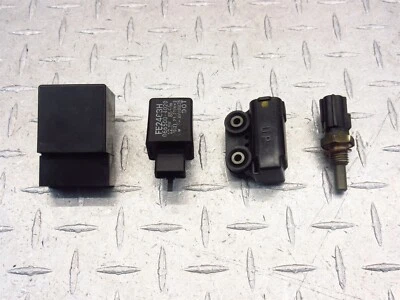 2006 06-12 Yamaha FJR1300 Fuel Gas Flasher Tip Sensor Relay Lot OEM - Image 1 of 4