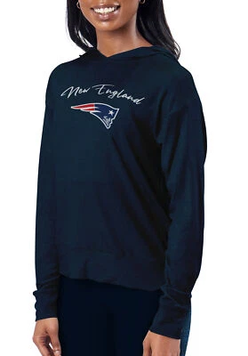 Sudadera Certo By Northwest NFL para mujer New England Patriots Sesión, azul marino Foto 1 de 2