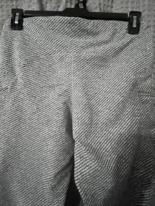 Champion XL Damen Leggings grau-weiß hoher Bund mit Seitentaschen  - Bild 1 von 5