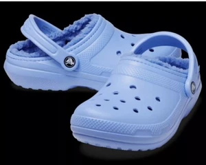 Unisex Adult Moon Jelly Lined Crocs - Lilac/Purple (BRAND NEW) Free Delivery ✅📦 - Picture 1 of 9