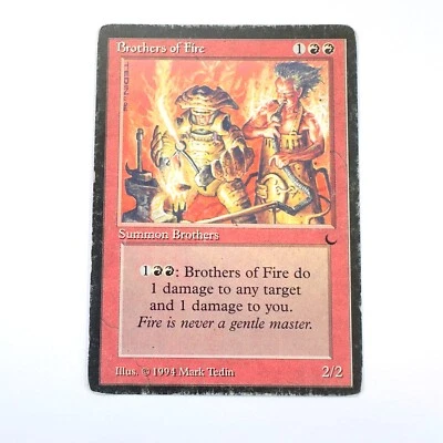Brothers of Fire - MTG - The Dark - MP - Image 1 of 2