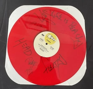 Korn Band Firmato 12" Rosso Vinile Disco Canzone di Natale Certificato ACOA - Foto 1 di 5