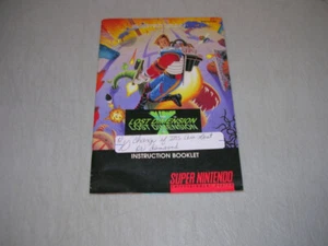 Lost Dimension (Super Nintendo SNES) Original Instruction Manual - Picture 1 of 2