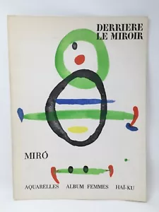 Derriere Le Miroir Joan MIRO Lithographs No 169 - 1967 Complete French Art - Picture 1 of 11