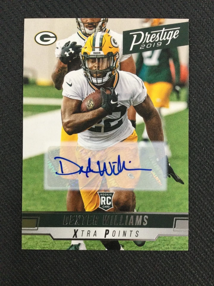 2019 Panini Prestige Xtra Points Signatures #244 Dexter Williams Rookie Auto - Image 1 of 2