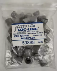 Loc-line (59868) 1/2" Gris Montaje Y - Pack de 16 - Imagen 1 de 6