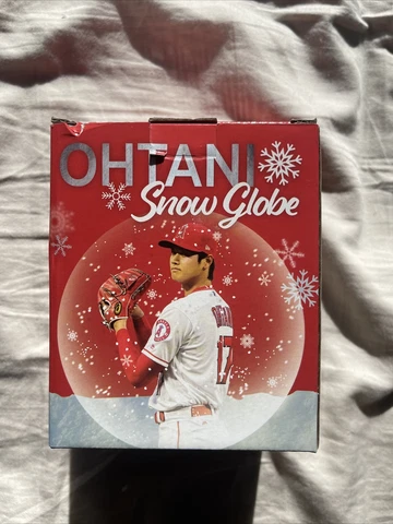 Los Angeles Anaheim Angels Shohei Ohtani Giveaway Snow Globe Promotion Cover