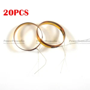 20 pz Tweeter 25,5 mm 25,4 mm 1 pollice 8 ohm corno bobina vocale altoparlante - Foto 1 di 4