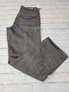 VTG Rocawear Jeans Mens Size 32 Gray Denim Original Fit Straight Y2K Hip Hop - Picture 1 of 10