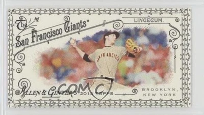2014 Topps Allen & Ginter's Mini Black Bordered Tim Lincecum #32 - Image 1 of 2