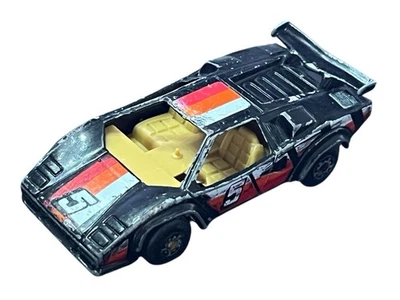 Vintage 1985 Matchbox Black Lamborghini Countach LP 500S 1/64 Diecast  Macau - Image 1 of 4
