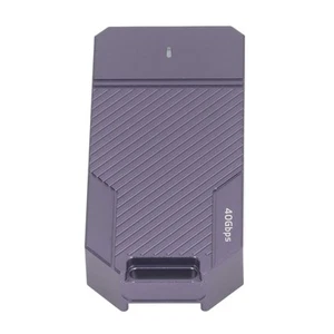 M.2 NVME SSD Enclosure 40Gbps USB 4.0 To Type C External SSD Adapter Aluminum - Afbeelding 1 van 12