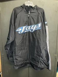 Auténtica chaqueta de calentamiento vintage Majestic Toronto Blue Jays talla 3XL MLB como nueva - Imagen 1 de 24