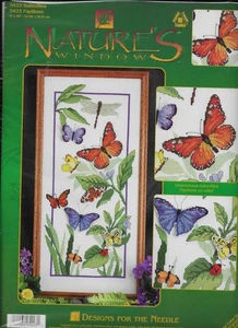 Designs für die Nadel gezählt Kreuzstich Set SCHMETTERLINGE - Bild 1 von 2