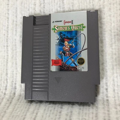 Castlevania II Simons Quest Nintendo NES Game Cartridge Tested Working - Image 1 of 2