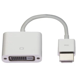 Apple HDMI to DVI Adapter for External Display - White (MJVU2AM/A) - Picture 1 of 1