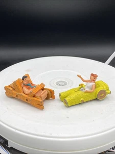 Vintage Corgi Juniors Flintstones Fred & Wilma Vehicles 1982 - Picture 1 of 6