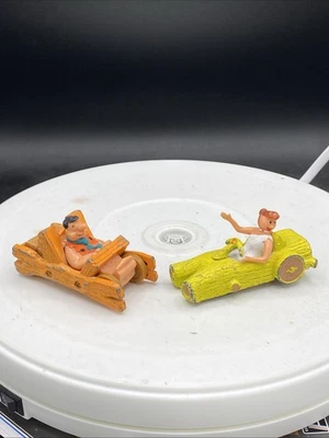 Vintage Corgi Juniors Flintstones Fred & Wilma Vehicles 1982 - Image 1 of 4