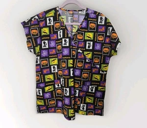 Blusa Médica de Enfermería Halloween Sin Marca Talla L - Imagen 1 de 5