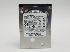 Lot of 2 Toshiba Mobile MQ02ABF050H 500 GB 2.5 in SATA III Laptop Hard Drive - Picture 1 of 3
