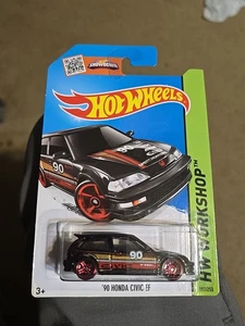 Hot Wheels HW Workshop '90 Honda Civic EF #197/250 J5 - Picture 1 of 1