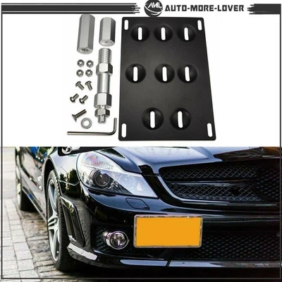 Gancho de remolque soporte de matrícula para Mercedes-Benz GLK GLC GLA CLASE C E 2010-2020 Foto 1 de 4