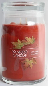 Yankee Candle Autumn Leaves 20 Oz 2-Wick Scented Jar Candle 1631830 Glass - Picture 1 of 3