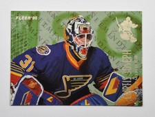 1994-95 Fleer Netminders #5 Curtis Joseph