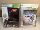 Lot Of 2 Games Forza Motorsport 3: (xbox 360) *ace Combats6*