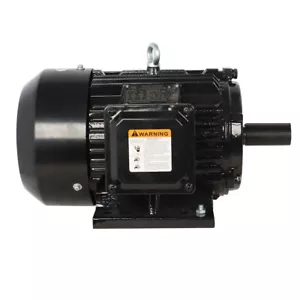 Electric Motor 5 HP 1800 RPM 184T Frame TEFC 230/460 Volt Severe Duty 3 Phase - Picture 1 of 22