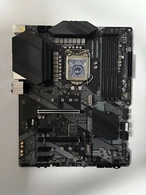 MSI Z490-A PRO ATX Motherboard 10 11th Z490 LGA1200 DDR4 M.2 HDMI Tested - Image 1 of 4