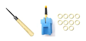 Chanter reed adjustment kit for bagpipes, reed poker/reed block/reed bands, New! - Picture 1 of 5
