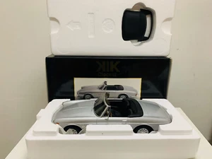 KK Model 1:18 Die-Cast Car Ferrari 275 GTS Pininfarina Spyder Soft Top Silver - Picture 1 of 8