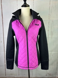FILA Damen sportliche Outdoorjacke pink schwarz Größe S - Bild 1 von 7