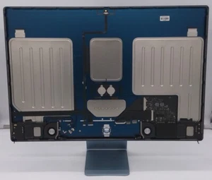 Blue iMac 24" A2438 2021 Case Back Rear Housing MGPK3LL/A - Picture 1 of 2