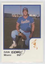 1986 ProCards Miami Marlins Dan Juenke