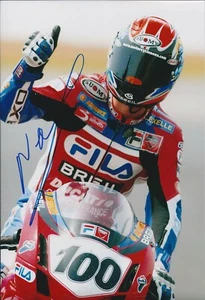 Neil Hodgson Signed British World Superbikes Champion 12x8 Photo + COA - Picture 1 of 1