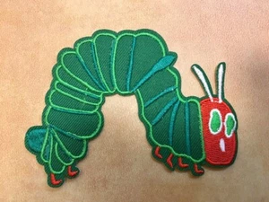  1 Kleine Raupe, Aufbügel Flicken,Patch Aufbügler Aufnäher Bügelbild Neu !!! - Bild 1 von 2