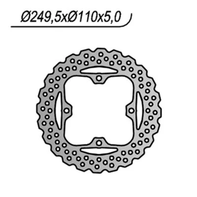 1218X NG DISCO FRENO POST per KAWASAKI 1000 Z SX ABS 2020-2020 - Immagine 1 di 3