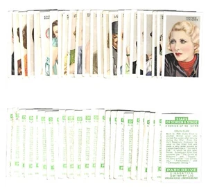 CIGARETTE CARDS. FILM STAR RELATED. (1930's). (4 Complete Sets of 48). - Picture 1 of 4
