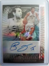 2019-20 Panini Illusions Andrea Bargnani AUTO Trophy #TC-ABG Toronto Raptors